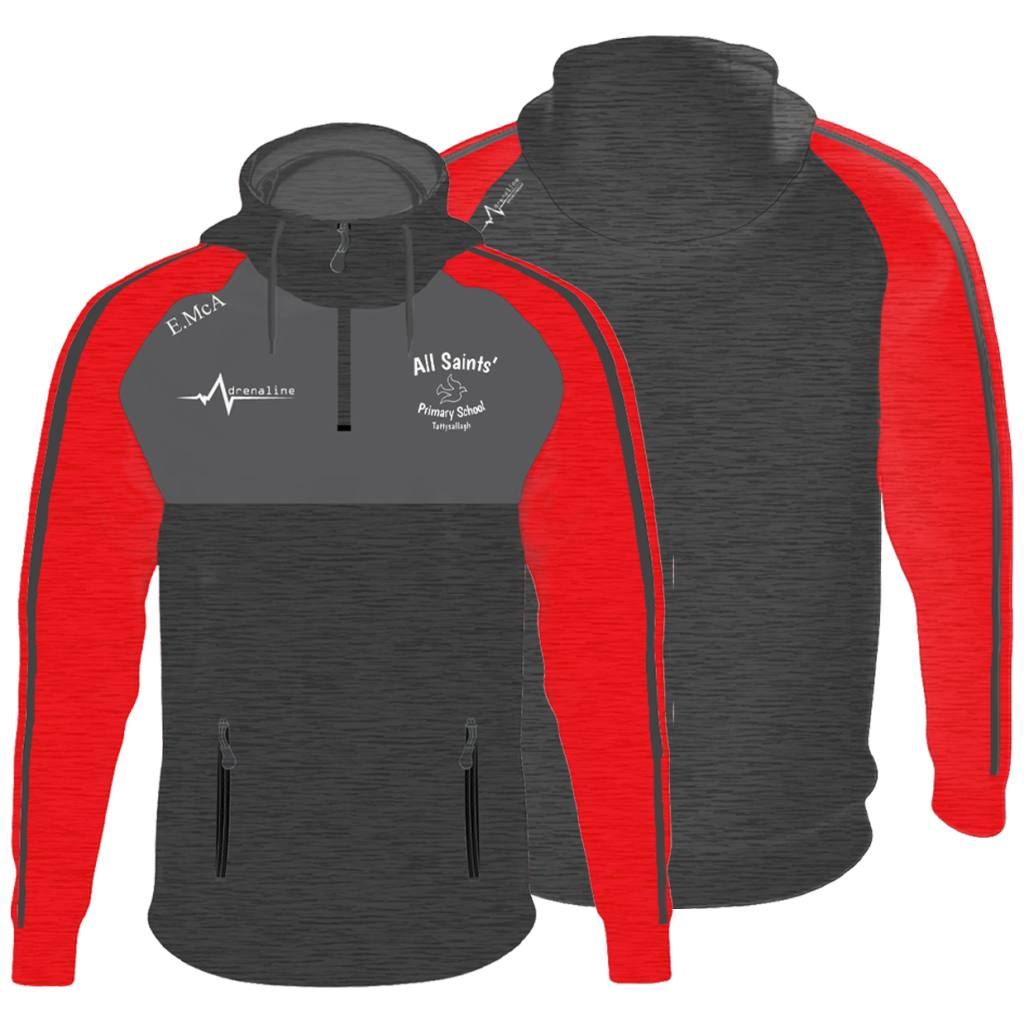 All Saints P.S 1/4 Zip hoodie