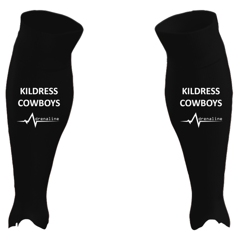 Kildress Cowboys FC Footless Socks