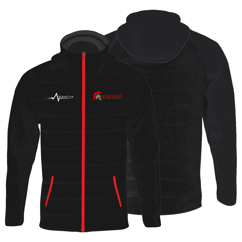 Spartans Boxing Club Slim-Line Puffer