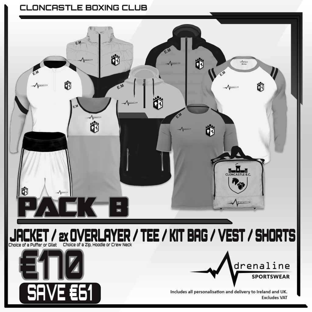 Cloncastle Boxing Club Pack B
