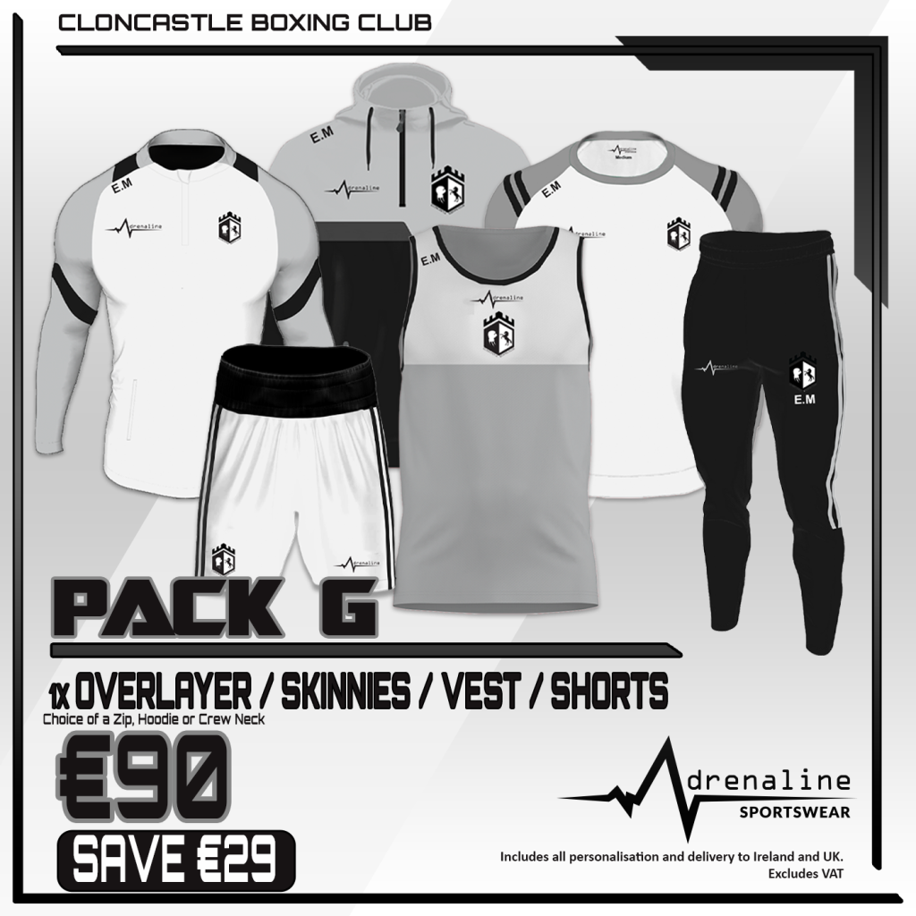 Cloncastle Boxing Club Pack G