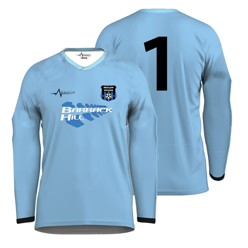 Reclain Rovers Home Keeper Playing Jersey