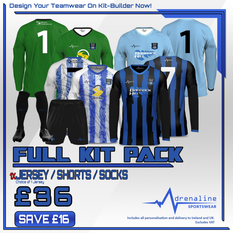Reclain Rovers Discount Full Kit Pack