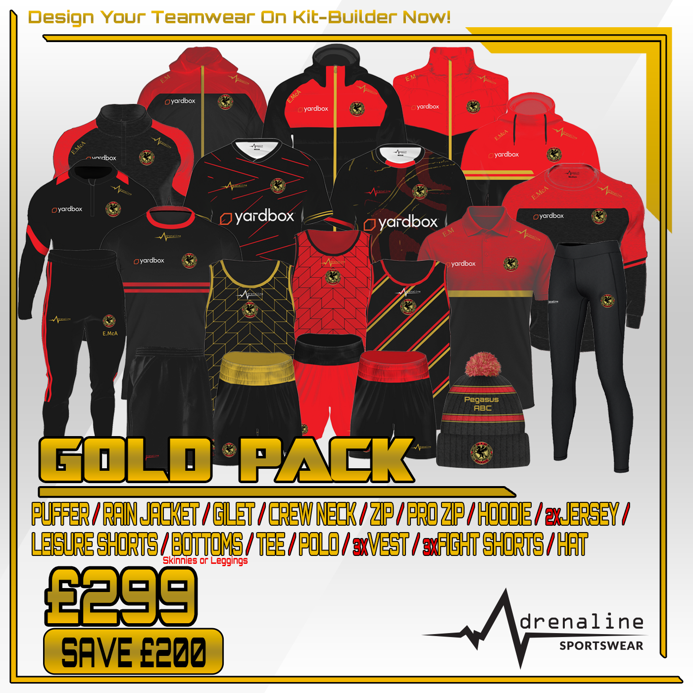 Pegasus ABC Gold Pack