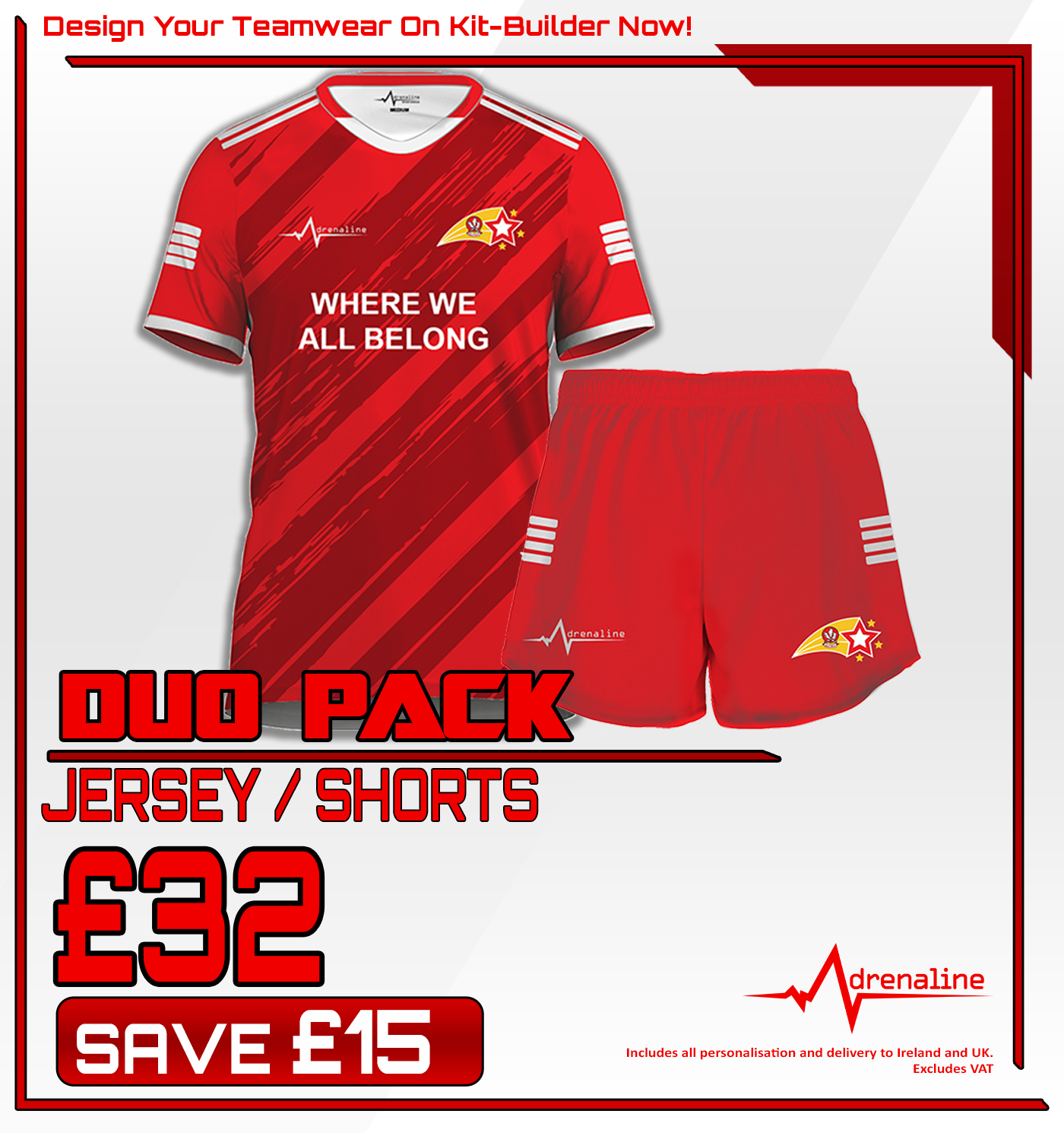 Derry GAA For All Duo Pack